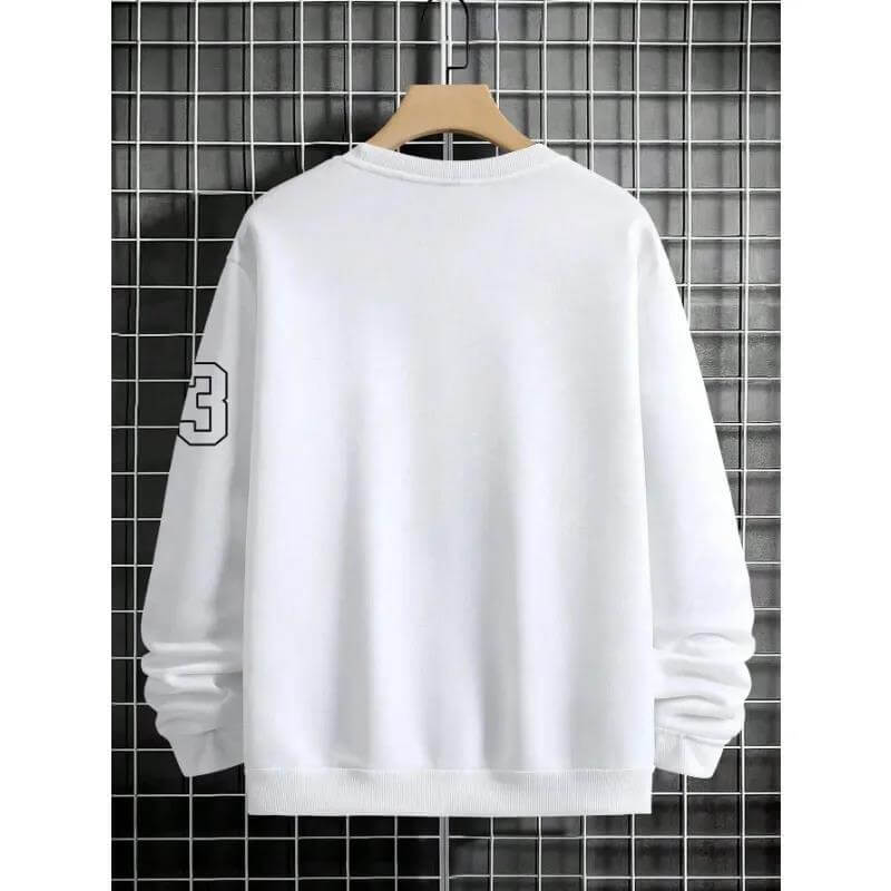 mens fleece sweatsuit set front view